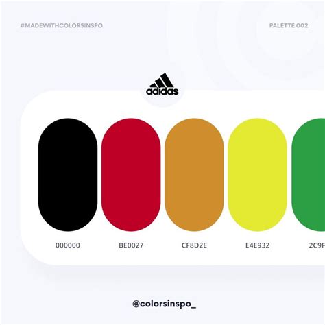 adidas brand colors